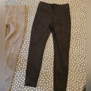 SPANX Med. light brown Suede Stretch Pants. Super comfortable! Worn once.